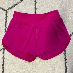Pink Lululemon Shorts